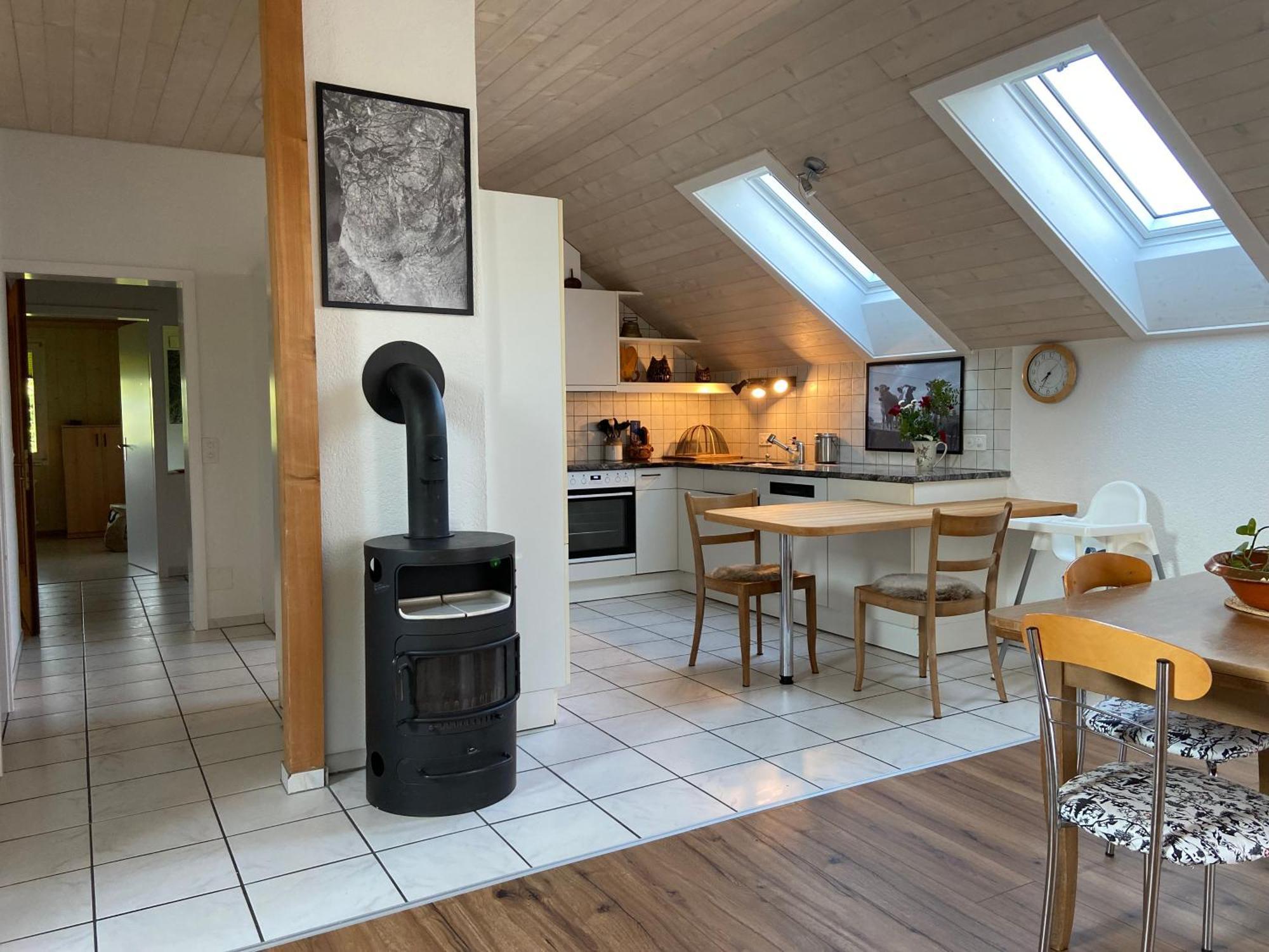 Naturnahe Familienwohnung Ruschegg المظهر الخارجي الصورة