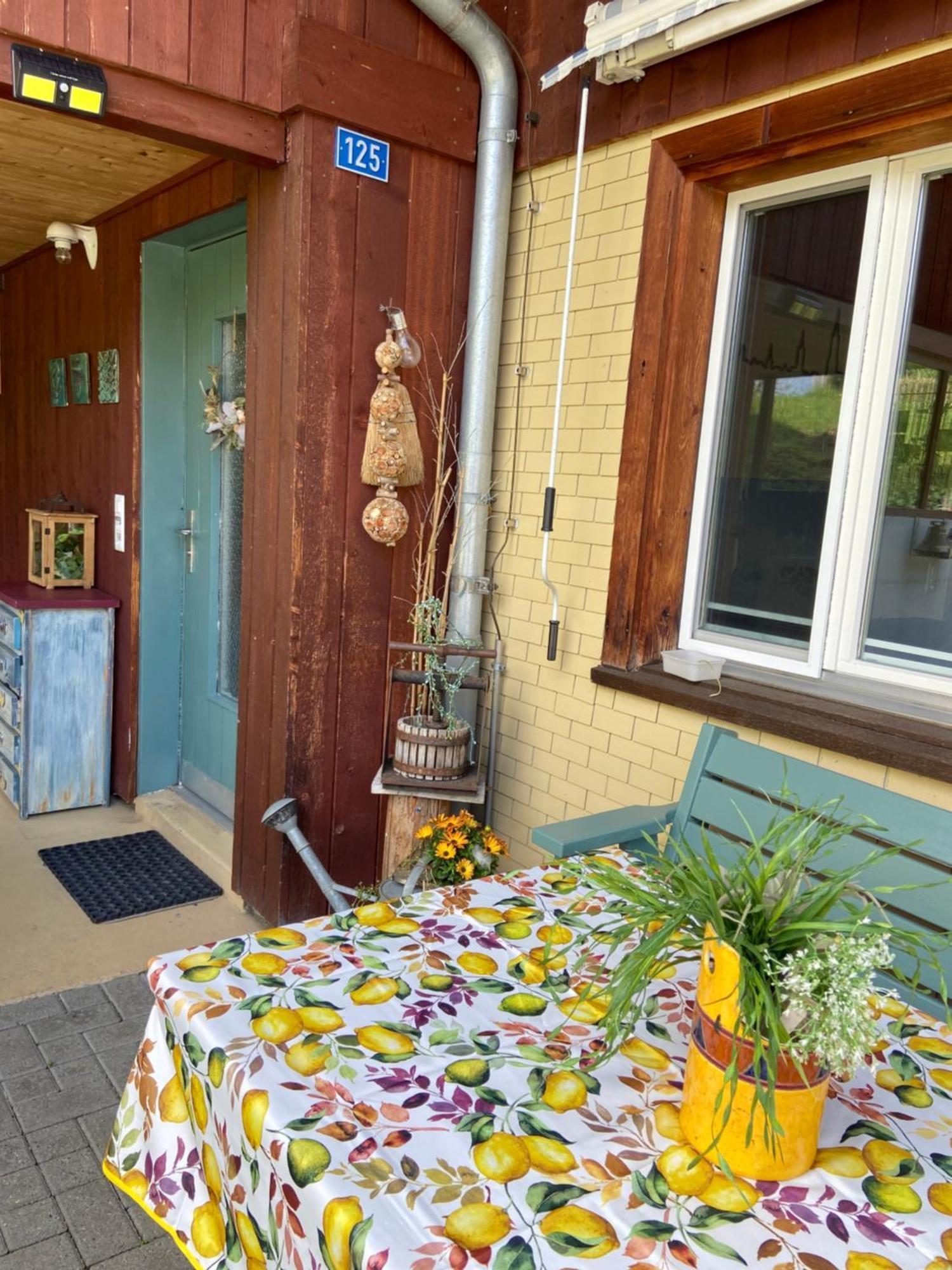 Naturnahe Familienwohnung Ruschegg المظهر الخارجي الصورة